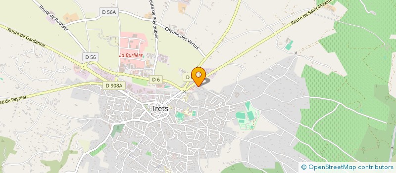 localisation de l'entreprise MONSIEUR SEBASTIEN SECRETI à TRETS