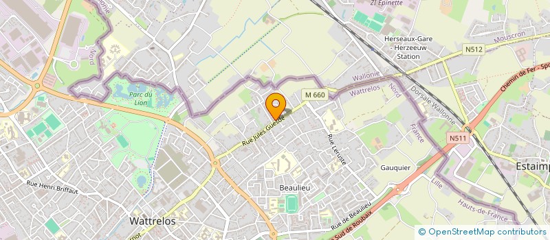 localisation de l'entreprise MONSIEUR SEBASTIEN SEGGIO  WATTRELOS