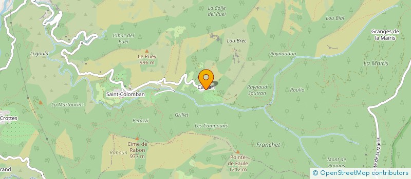 localisation de l'entreprise MONSIEUR SEBASTIEN SEGHI  LANTOSQUE