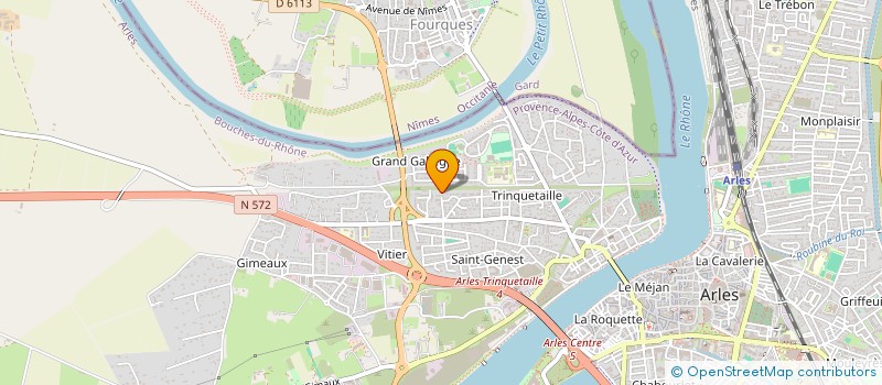 localisation de l'entreprise MONSIEUR SEBASTIEN SEGURA  ARLES