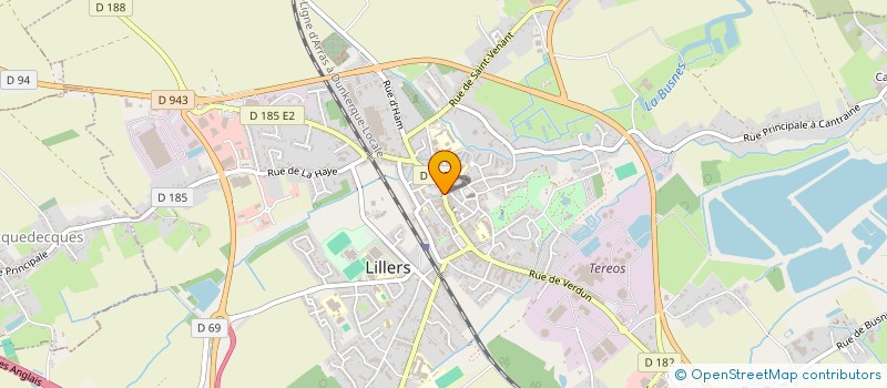 localisation de l'entreprise MONSIEUR SEBASTIEN SEINGIER  LILLERS