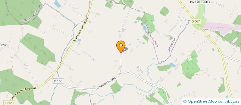 localisation de l'entreprise MONSIEUR SEBASTIEN SELVA  COULX