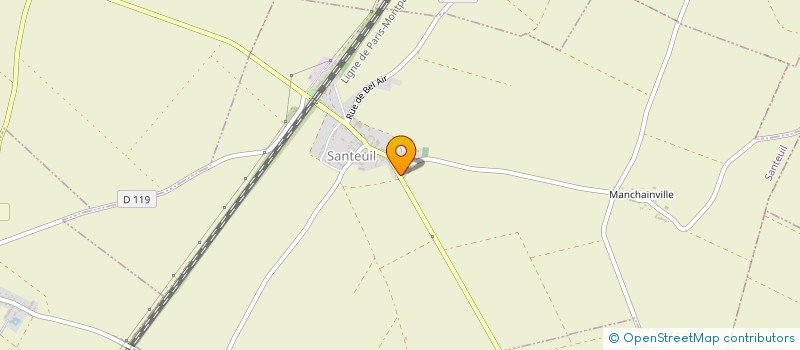 localisation de l'entreprise MONSIEUR SEBASTIEN SEMIAO  SANTEUIL