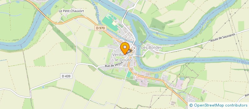 localisation de l'entreprise MONSIEUR SEBASTIEN SEVESTE à VERDUN-SUR-LE-DOUBS