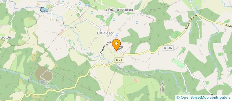 localisation de l'entreprise MONSIEUR SEBASTIEN SIBERS à ESTIALESCQ