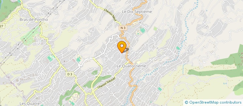 localisation de l'entreprise MONSIEUR SEBASTIEN SIBI  LE TAMPON