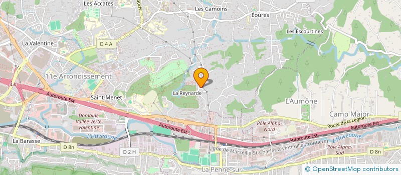 localisation de l'entreprise MONSIEUR SEBASTIEN SIGNES à MARSEILLE
