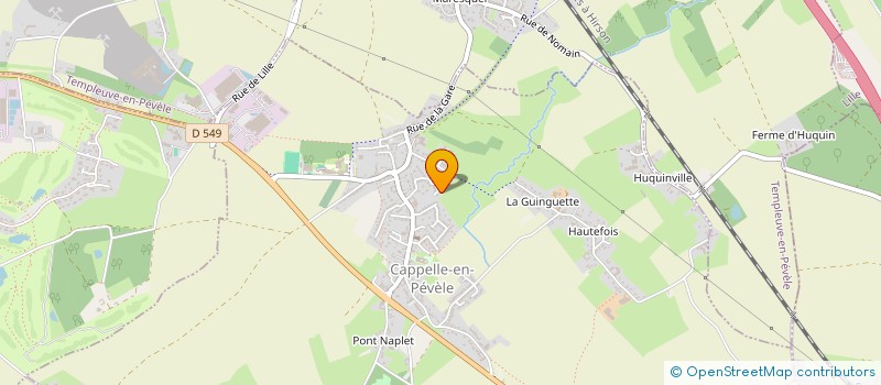 localisation de l'entreprise MONSIEUR SEBASTIEN SIMON  CAPPELLE-EN-PEVELE