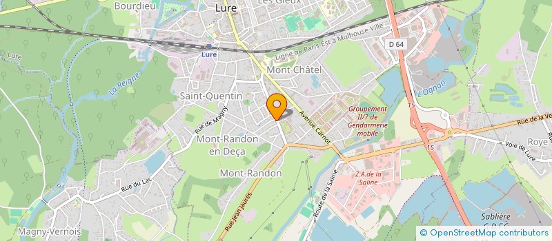 localisation de l'entreprise MONSIEUR SEBASTIEN SIMONIN à LURE