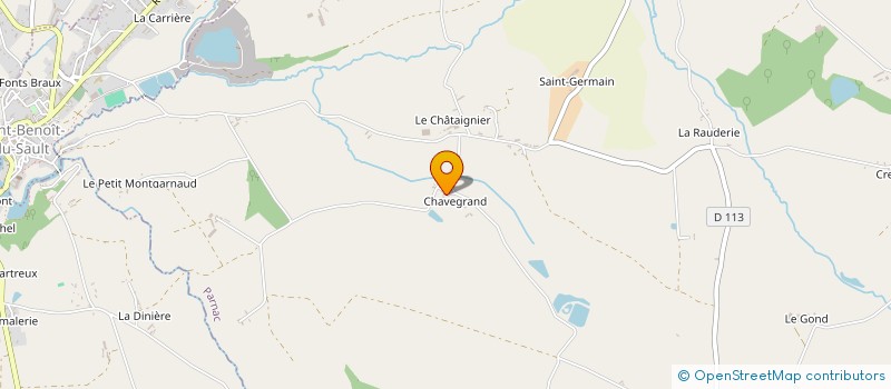 localisation de l'entreprise MONSIEUR SEBASTIEN SINIC  PARNAC