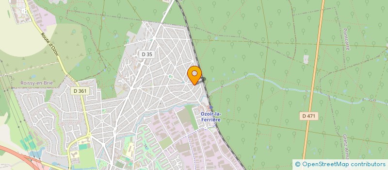 localisation de l'entreprise MONSIEUR SEBASTIEN SIRE  OZOIR-LA-FERRIERE