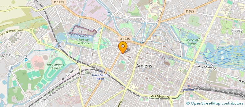 localisation de l'entreprise MONSIEUR SEBASTIEN SIREAU  AMIENS