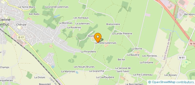 localisation de l'entreprise MONSIEUR SEBASTIEN SIROT  SAINT-ETIENNE-DE-MONTLUC