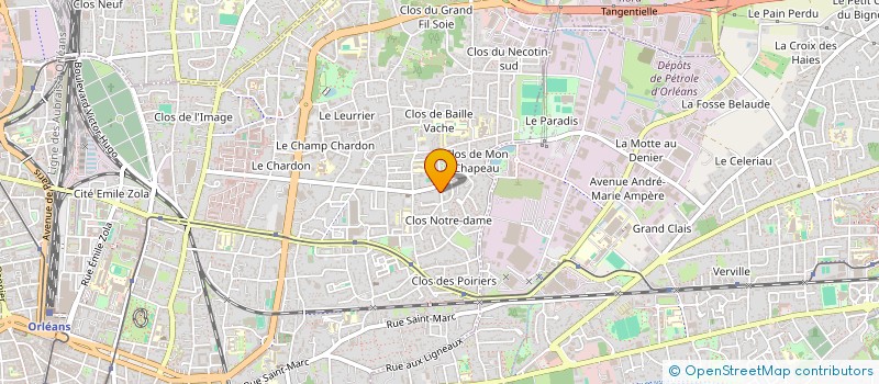localisation de l'entreprise MONSIEUR SEBASTIEN SOARES ROCHA à ORLEANS