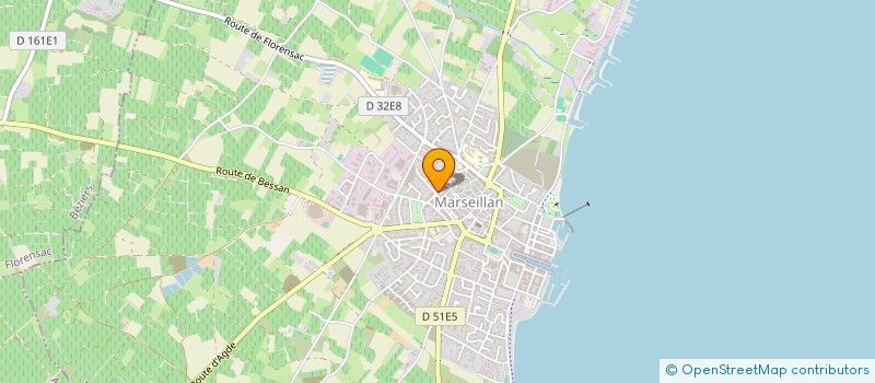 localisation de l'entreprise MONSIEUR SEBASTIEN SOLANO à MARSEILLAN