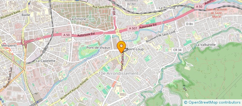localisation de l'entreprise MONSIEUR SEBASTIEN SOLER à MARSEILLE