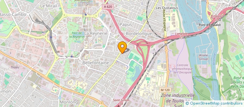 localisation de l'entreprise MONSIEUR SEBASTIEN SORIA à TOULOUSE