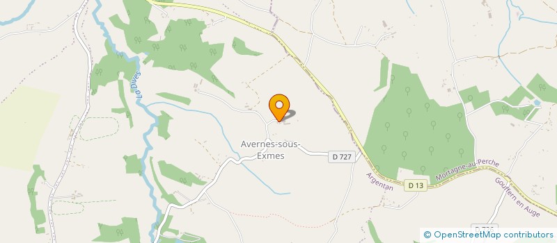 localisation de l'entreprise MONSIEUR SEBASTIEN SOUDAIS à GOUFFERN EN AUGE