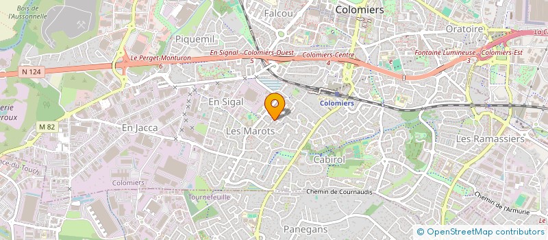 localisation de l'entreprise MONSIEUR SEBASTIEN SOULE à COLOMIERS