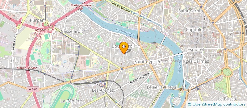 localisation de l'entreprise MONSIEUR SEBASTIEN SOUPIER à TOULOUSE