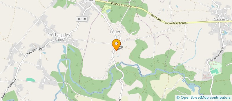 localisation de l'entreprise MONSIEUR SEBASTIEN SOUPOT  LOUER