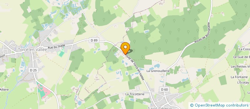 localisation de l'entreprise MONSIEUR SEBASTIEN SOUTY  SAINT-CELERIN