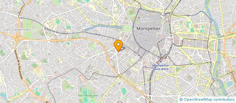 localisation de l'entreprise MONSIEUR SEBASTIEN SOUYRIS à MONTPELLIER