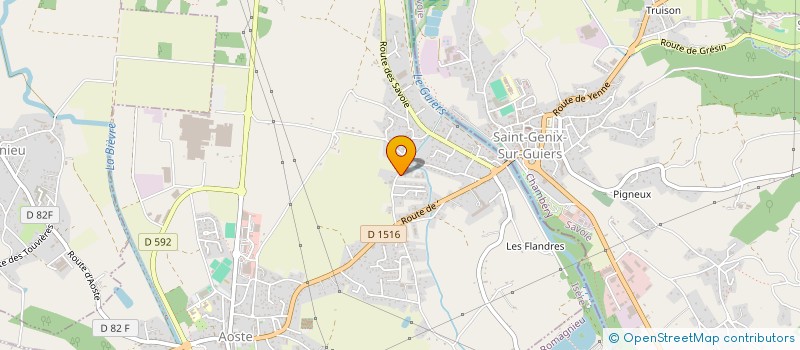 localisation de l'entreprise MONSIEUR SEBASTIEN SPADILIERO  AOSTE