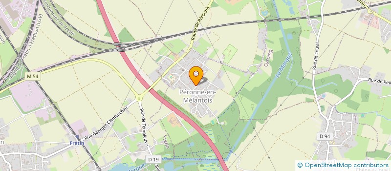 localisation de l'entreprise MONSIEUR SEBASTIEN SPELBROIT à PERONNE-EN-MELANTOIS