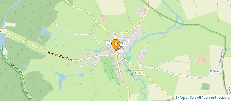 localisation de l'entreprise MONSIEUR SEBASTIEN STADLER  FENETRANGE