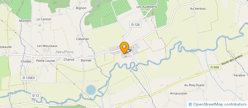 localisation de l'entreprise MONSIEUR SEBASTIEN STEINER  ROQUEBRUNE