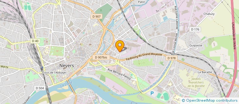 localisation de l'entreprise MONSIEUR SEBASTIEN STEPHAN à NEVERS