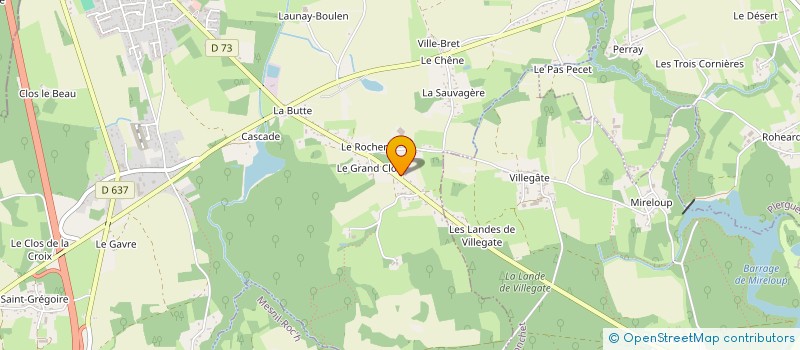 localisation de l'entreprise MONSIEUR SEBASTIEN STEUNOU  MINIAC-MORVAN