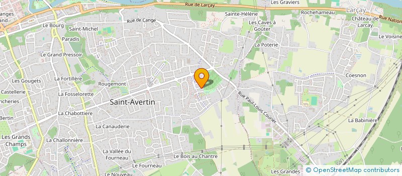 localisation de l'entreprise MONSIEUR SEBASTIEN STOSIK  SAINT-AVERTIN