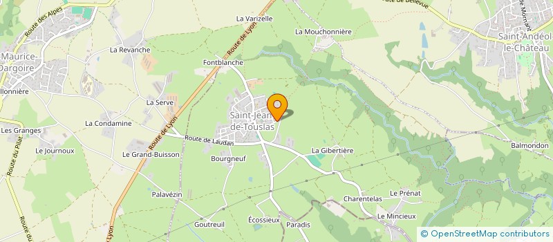 localisation de l'entreprise MONSIEUR SEBASTIEN STOUVENOT  BEAUVALLON