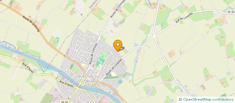 localisation de l'entreprise MONSIEUR SEBASTIEN SUANT à QUESNOY-SUR-DEULE