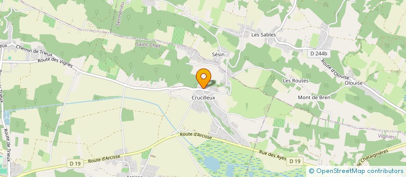 localisation de l'entreprise MONSIEUR SEBASTIEN SUBLET  SAINT-CHEF