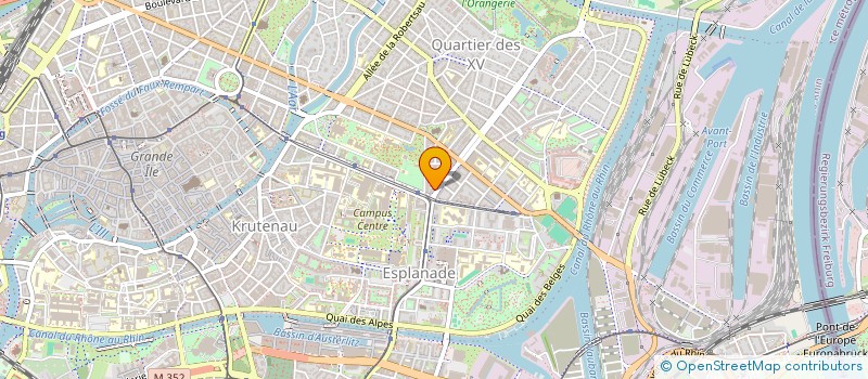 localisation de l'entreprise MONSIEUR SEBASTIEN SUR à STRASBOURG