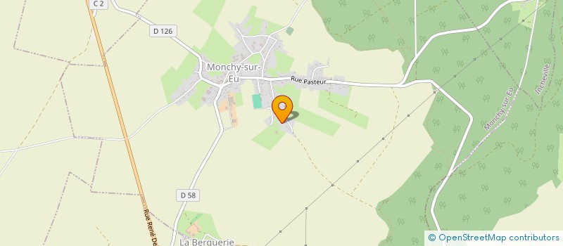 localisation de l'entreprise MONSIEUR SEBASTIEN SZCZUKOWSKI  MONCHY-SUR-EU