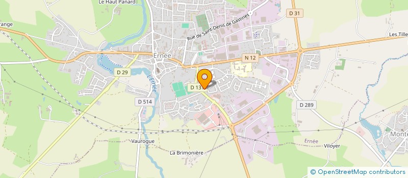 localisation de l'entreprise MONSIEUR SEBASTIEN TABARD  SAINT-DENIS-DE-GASTINES