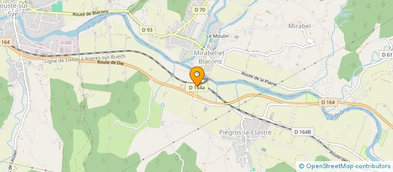 localisation de l'entreprise MONSIEUR SEBASTIEN TABARDEL  ALLEX