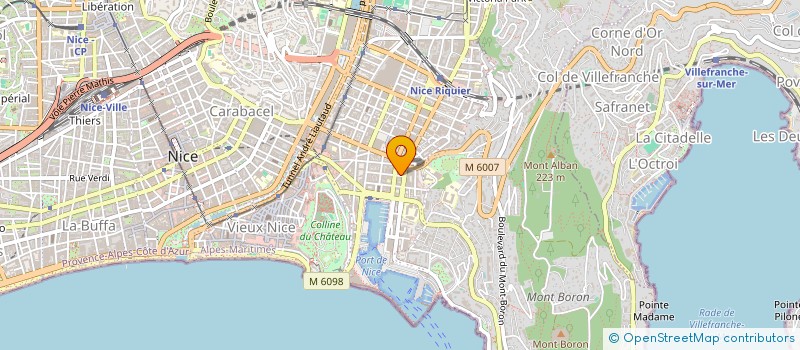 localisation de l'entreprise MONSIEUR SEBASTIEN TABLA à NICE