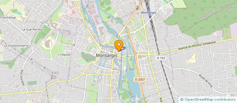 localisation de l'entreprise MONSIEUR SEBASTIEN TAILLEFOND à MONTARGIS
