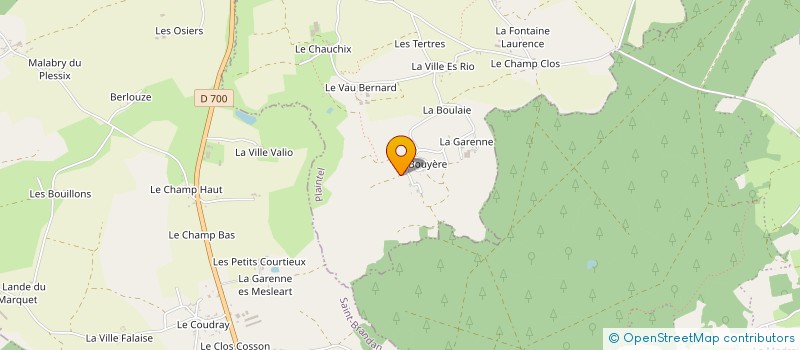 localisation de l'entreprise MONSIEUR SEBASTIEN TALIBART  PLAINTEL