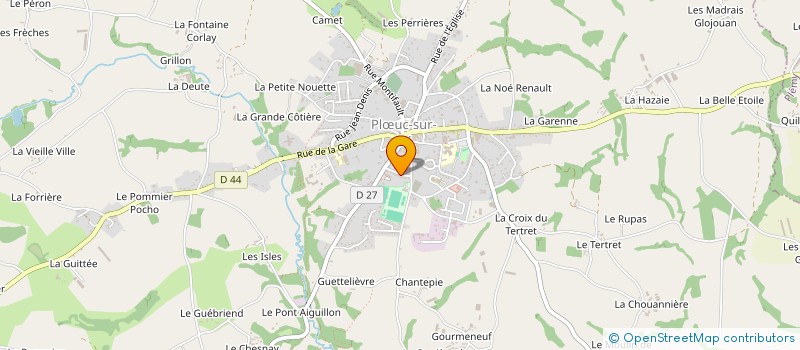 localisation de l'entreprise MONSIEUR SEBASTIEN TANGUY  PLOEUC-L'HERMITAGE