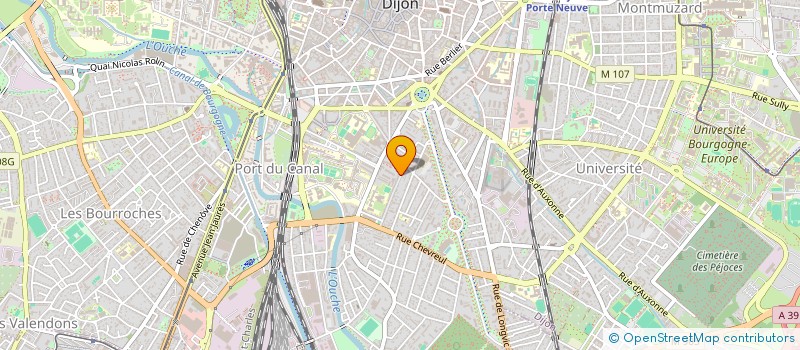 localisation de l'entreprise MONSIEUR SEBASTIEN TARDEVET  DIJON