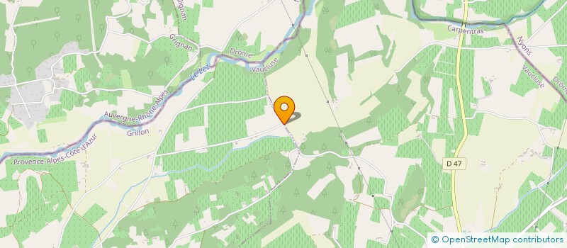 localisation de l'entreprise MONSIEUR SEBASTIEN TARDIEU  GRILLON