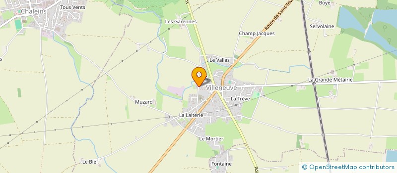 localisation de l'entreprise MONSIEUR SEBASTIEN TARDIVEL  VILLENEUVE