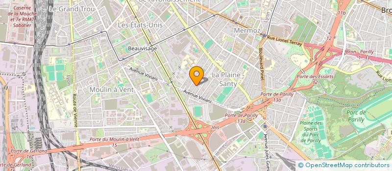 localisation de l'entreprise MONSIEUR SEBASTIEN TARDIVON  LYON