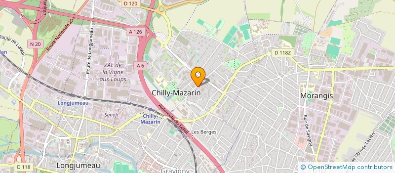 localisation de l'entreprise MONSIEUR SEBASTIEN TARDY à CHILLY-MAZARIN